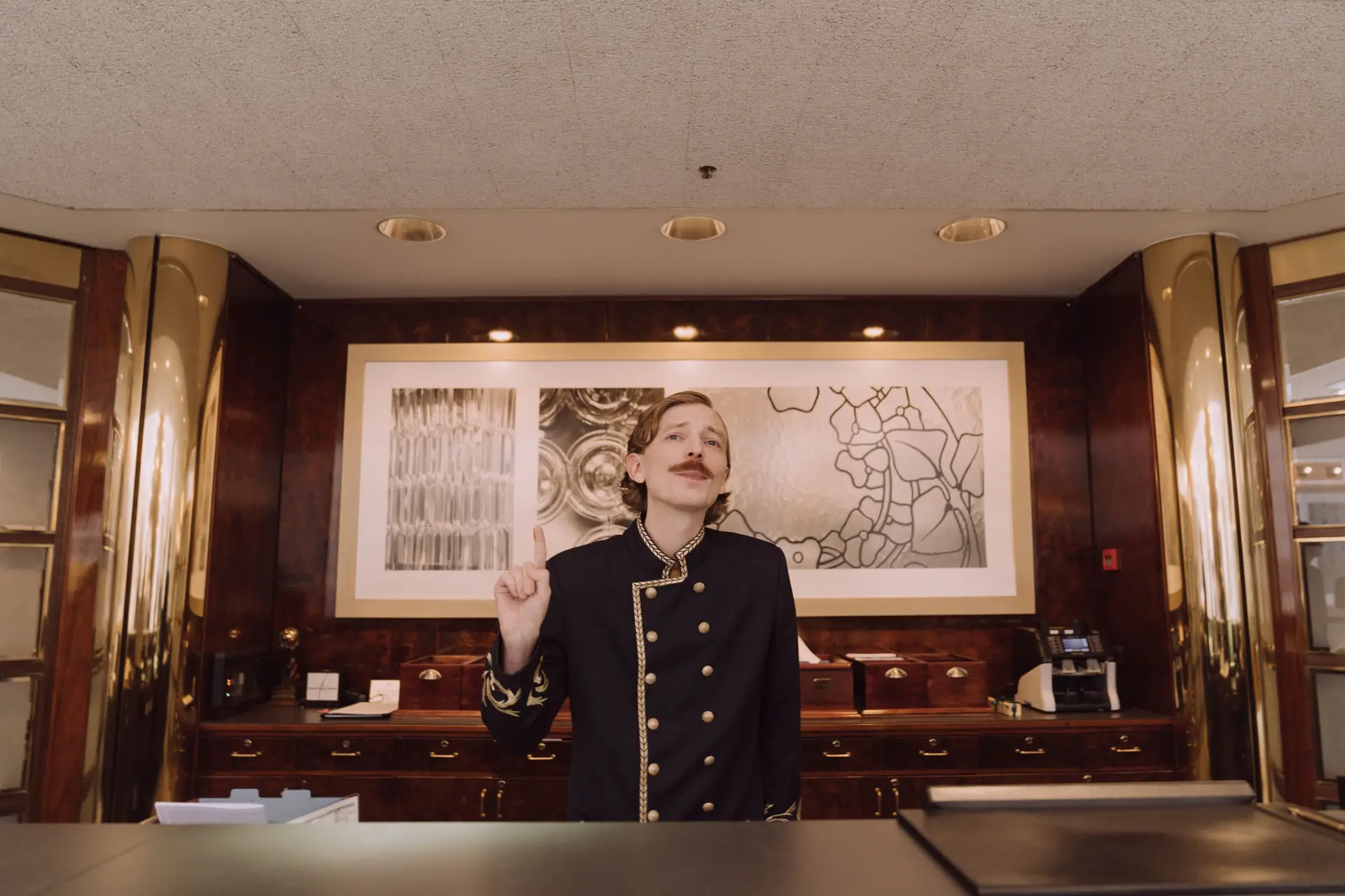 Concierge pult